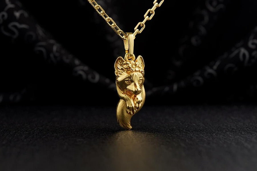Unleash your inner strength and confidence with the Fox Girl pendant!  This powerful piece represents the fearless and independent spirit of the modern woman, designed to inspire and empower. (etsy image id: 4258205944)