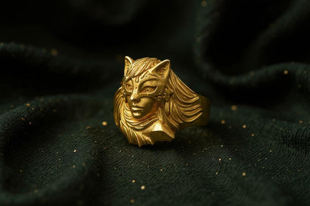 Handmade Sterling Silver Fox Ring: Animal Lover Jewelry (etsy image id: 6987137724)