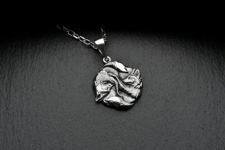 Handcrafted with care, this pendant is sure to make a statement. Get yours today and add some foxiness to your style! (etsy image id: 6987339466)