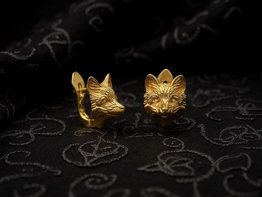 silver earrings	earrings	jewelry	Sterling silver	animal earrings	animal jewelry	Silver Fox Earrings	Fox	Silver Earrings	fox head earrings	Silver jewelry fox	fox earrings	Silver Fox (etsy image id: 6531082485)