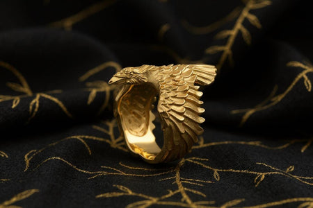 Sterling Silver Raven Wrap Ring: Gothic Spirit Animal Jewelry (etsy image id: 6995650078)