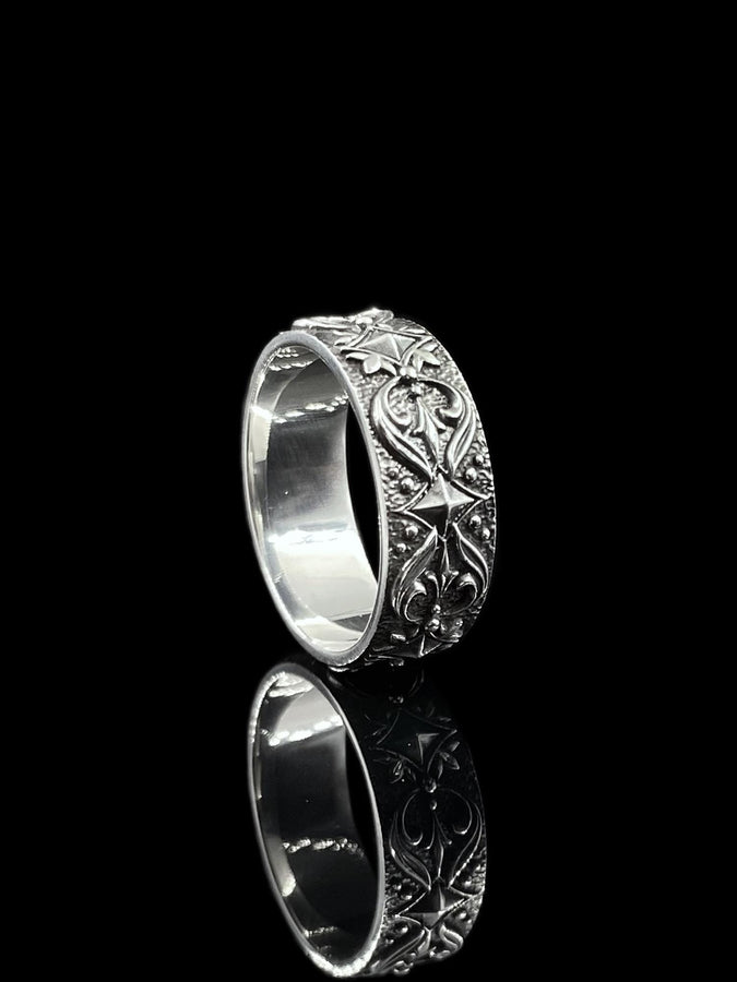 Sterling Silver Gothic Ring, Medieval Jewelry, Vintage Ring, Gift Idea, Goth Accessories, Gothic Jewelry, Handmade Wedding Ring, Unique Ring (etsy image id: 6272676926)
