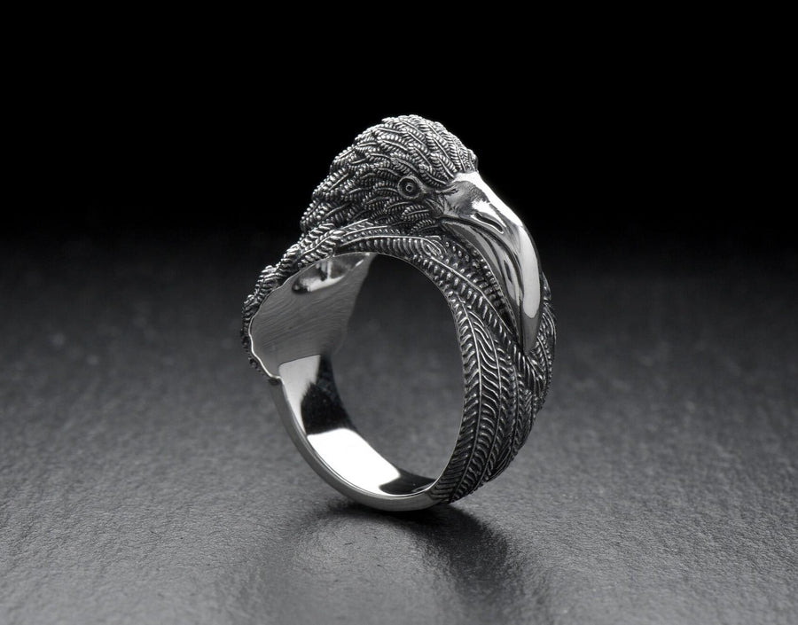 silver ring	silver jewelry	jewelry lovers	Silver Flamingo Ring	Silver Flamingo	Flamingo Ring (etsy image id: 6998344750)