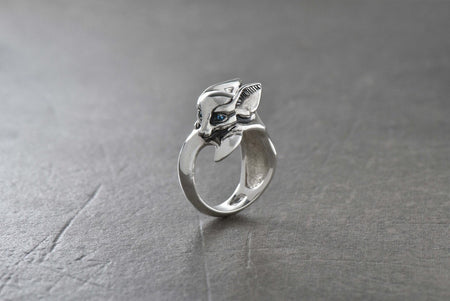 The Silver Fennec Ring is a versatile accessory that complements both casual and formal attire, making it a perfect addition to any jewelry collection.