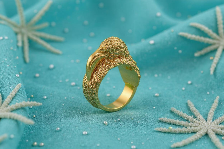silver ring	silver jewelry	jewelry lovers	Silver Flamingo Ring	Silver Flamingo	Flamingo Ring (etsy image id: 6998344750)