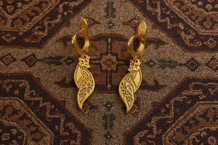 Sterling Silver Celtic Fox Earrings: Animal Lover Jewelry (etsy image id: 7084878573)