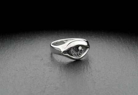 The Eye ring is perfect for both everyday wear and for creating a unique look for special occasions. This jewelry is perfectly combined with other silver accessories and emphasizes your unique style. (etsy image id: 7100439968)