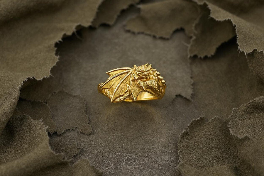 dragon ring	dragon rings	dragon ring silver	dragon ring women	fairy ring	dragon ring men (etsy image id: 7147480797)