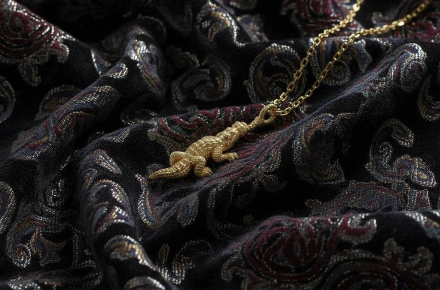 croco	pendant	crocodile	alligator	croco lover	crocodile necklace	necklace	silver croco	Krokodil	coccodrillo	gift for him	totem	aligator (etsy image id: 4374591364)
