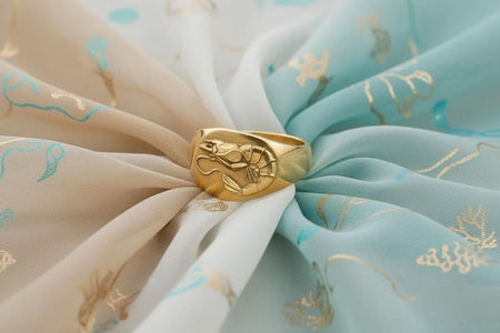 Sterling Silver Shrimp Signet Ring: Handmade Sea Creature Jewelry (etsy image id: 7178619078)