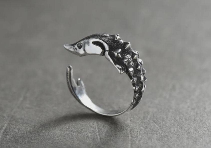 sea creature	silver ring	Silver Pisces Ring	Silver Pisces	Pisces gift	Silver Ring Carp	fish ring	fish	jewelry fish	Silver Ring Sturgeon	Ring Sturgeon	Sturgeon	Jewelry Sturgeon (etsy image id: 7257739094)