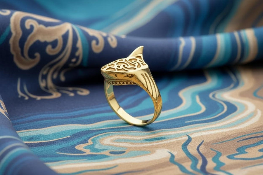 So why wait? Add this amazing shark ring to your jewelry collection today and experience the beauty and power of Maori design. Shop now and get ready to make a splash (etsy image id: 4242801177)