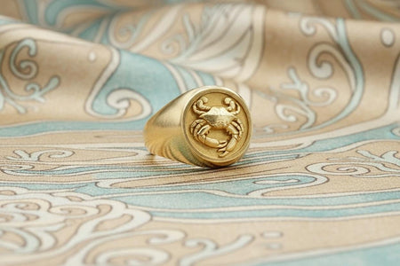 Sterling Silver Crab Ring: Handmade Sea Creature Jewelry (etsy image id: 7181373148)