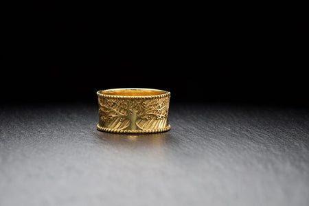 Sterling Silver Yggdrasil Ring: Norse Tree of Life Jewelry (etsy image id: 7217725984)