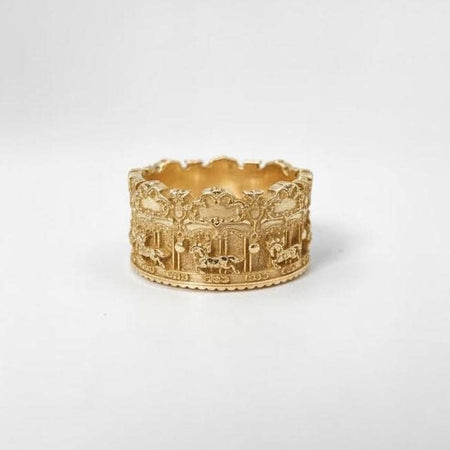Sterling Silver Carousel Ring: Handmade Memory Jewelry (etsy image id: 7220382649)