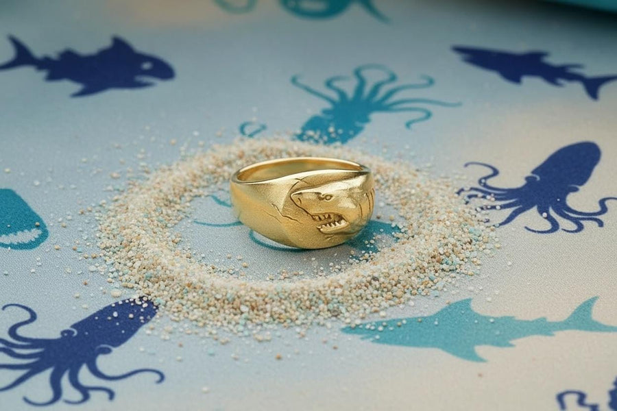 Signet ring	men's jewelry	silver signet ring	animal signet ring	animal silver ring (etsy image id: 4051813348)
