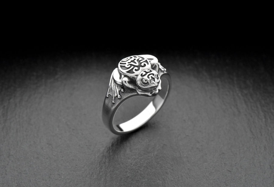 Handcrafted with care, this ring is perfect for anyone who loves to make a statement with their accessories. The intricate details of the frog's skin and eyes create a unique and striking look that will catch everyone's eye. (etsy image id: 4195312676)