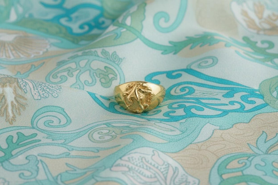 Handmade Sterling Silver Octopus Ring: Sea Creature Jewelry (etsy image id: 4896668698)