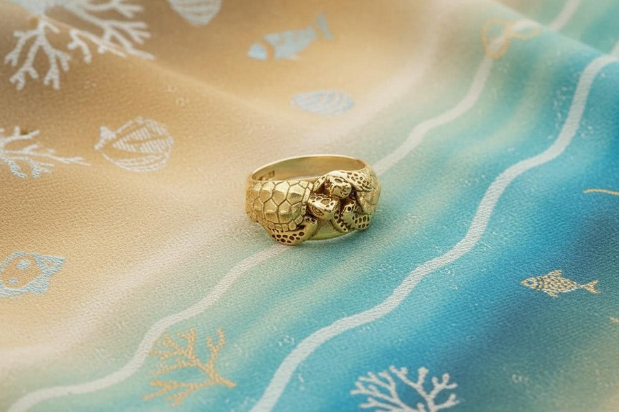 Turtle ring	Turtles	bague tortue	Schildkrötenring	sea souvenir	sea creature	Turtles ring	ocean turtle ring	silver turtle	silver ring	twin gift	mom gift	gift for twins (etsy image id: 7257738166)