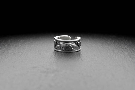 ocean lover gift	silver ring	silver	sterling silver	ring whale	whale	whales	ring whales	gift	whales lover gift	jewelry whales	jewelry Silver ring whales (etsy image id: 7228609247)