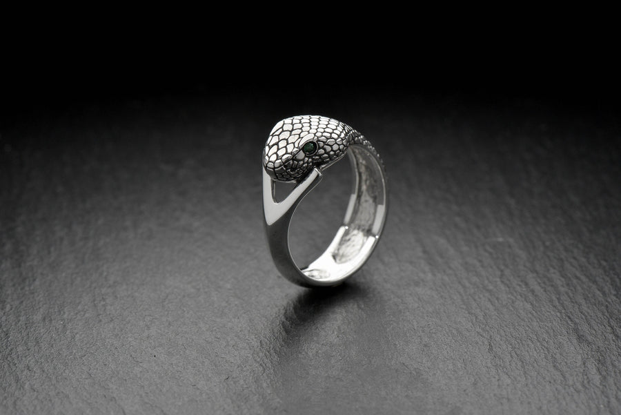 Serpent Ring	Snake ring	Serpent jewelry	Snake jewelry	Snake lovers	jewelry	Sterling silver __etsy:7246232675