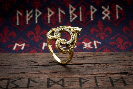 Oxidized Sterling Silver Snake Ring: Handmade Serpent Jewelry (etsy image id: 7251796423)