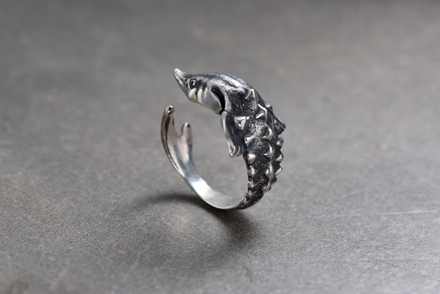 sea creature	silver ring	Silver Pisces Ring	Silver Pisces	Pisces gift	Silver Ring Carp	fish ring	fish	jewelry fish	Silver Ring Sturgeon	Ring Sturgeon	Sturgeon	Jewelry Sturgeon (etsy image id: 7257739094)