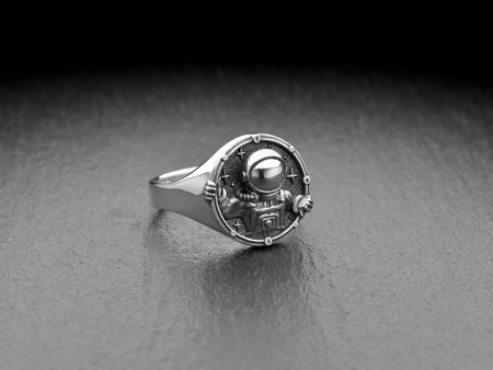 astronaut jewelry	cosmo jewelry	space gift	chilling astronaut	space jewelry	space invader (etsy image id: 7261144546)