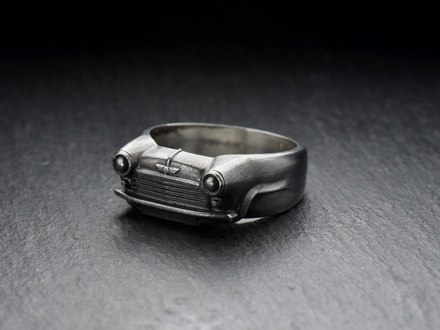 Sterling Silver MINI Cooper Ring: Handmade Car Lover Jewelry (etsy image id: 7261213642)