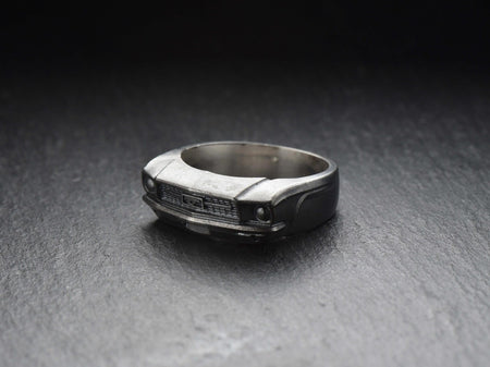 Handmade Sterling Silver Ford Mustang Ring: Car Lover Gift (etsy image id: 7261235068)