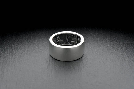 Sterling Silver Paris Cityscape Ring: Secret Compartment Traveler Jewelry (etsy image id: 7261983662)