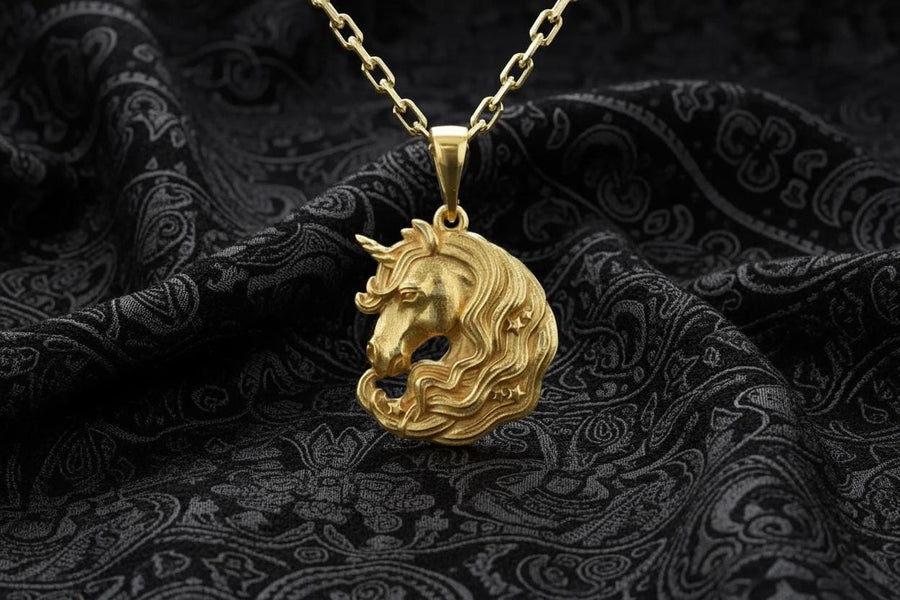 Sterling Silver Unicorn Pendant, Handmade Fantasy Necklace, Magical Animal Jewelry, Unicorn Lovers Gift, Mythical Creature Necklace (etsy image id: 7031445051)