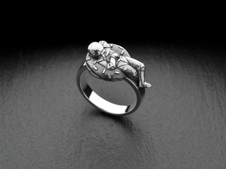 astronaut jewelry	cosmo jewelry	space gift	chilling astronaut	donut astro	ring donut	astro donut (etsy image id: 7308349999)