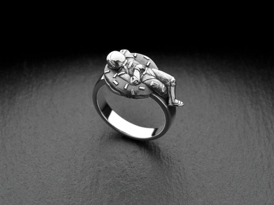 astronaut jewelry	cosmo jewelry	space gift	chilling astronaut	donut astro	ring donut	astro donut (etsy image id: 7308349999)