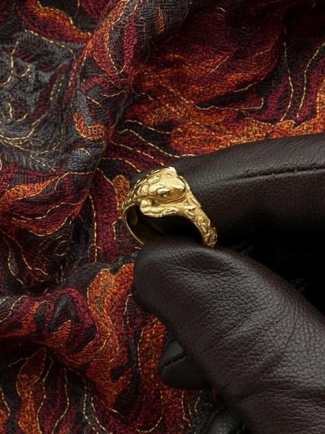 Sterling Silver Salamander Ring: Handmade Animal Lover Jewelry (etsy image id: 7308875745)