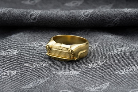 Sterling Silver MINI Cooper Ring: Handmade Car Lover Jewelry (etsy image id: 7309145825)