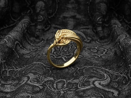 Sterling Silver Dragon Ring: Gothic Fantasy Statement Jewelry (etsy image id: 7309515113)