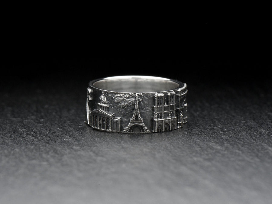 Capture the beauty of Paris with this stunning cityscape ring. Perfect as a gift for yourself, a loved one, or even as a souvenir from your travels. Crafted from high-quality materials with attention to detail - this Paris ring is guaranteed (etsy image id: 7309942113)
