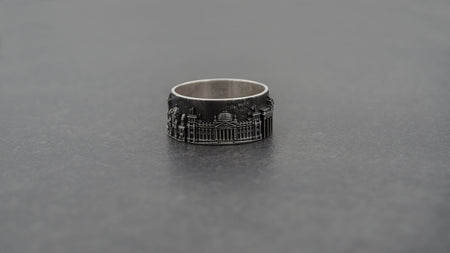 Berlin ring	Berlin cityscape	Berlin jewelry	German souvenir	German jewelry	Reichstag souvenir (etsy image id: 7335649070)