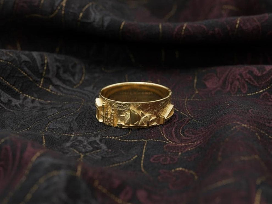 sterling silver ring	Bague australienne	Australischer Ring	Sidney-Ring	Anneau de Sidney	Sydney Opera (etsy image id: 7336436296)