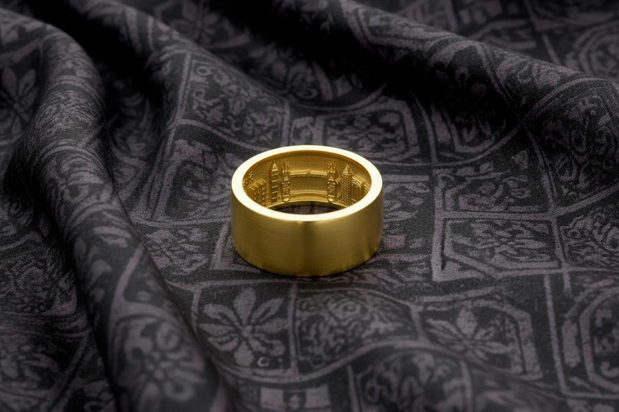 sterling silver ring	ring	Shekhtwoman	traveller gift	england ring	london ring (etsy image id: 7384658425)
