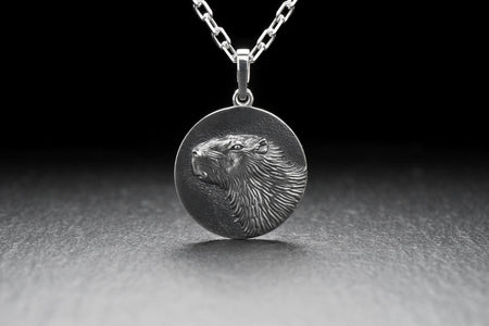 souvenir	silver	Capybara Pendant	silver pendant	jewelry	Capybara	Capybara jewelry	Capybara necklace	animal Pendant	Pendant	Sterling silver	gift	pendant Capybara (etsy image id: 7339144764)