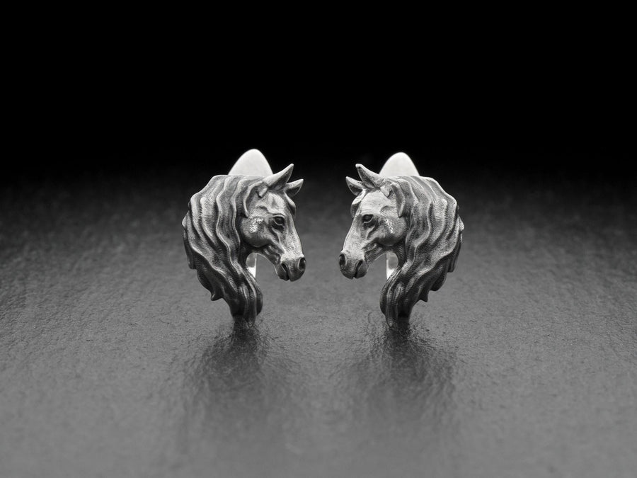 silver earrings	earrings	jewelry	gift	Sterling silver	animal earrings	animal jewelry	Horse Earrings	Horse	Horse lovers	Horse jewelry (etsy image id: 7339758378)