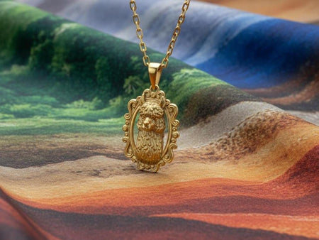 Sterling Silver Lama Pendant: Handmade Animal Jewelry (etsy image id: 7349138554)