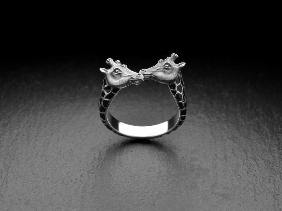 men's gift	animal jewelry	animal ring	silver ring	men gift	giraffe silver ring	giraffe jewelry	giraffe gift	giraffe ring	african travel	african totem	giraffes ring	giraffe lover gift __etsy:7349416840