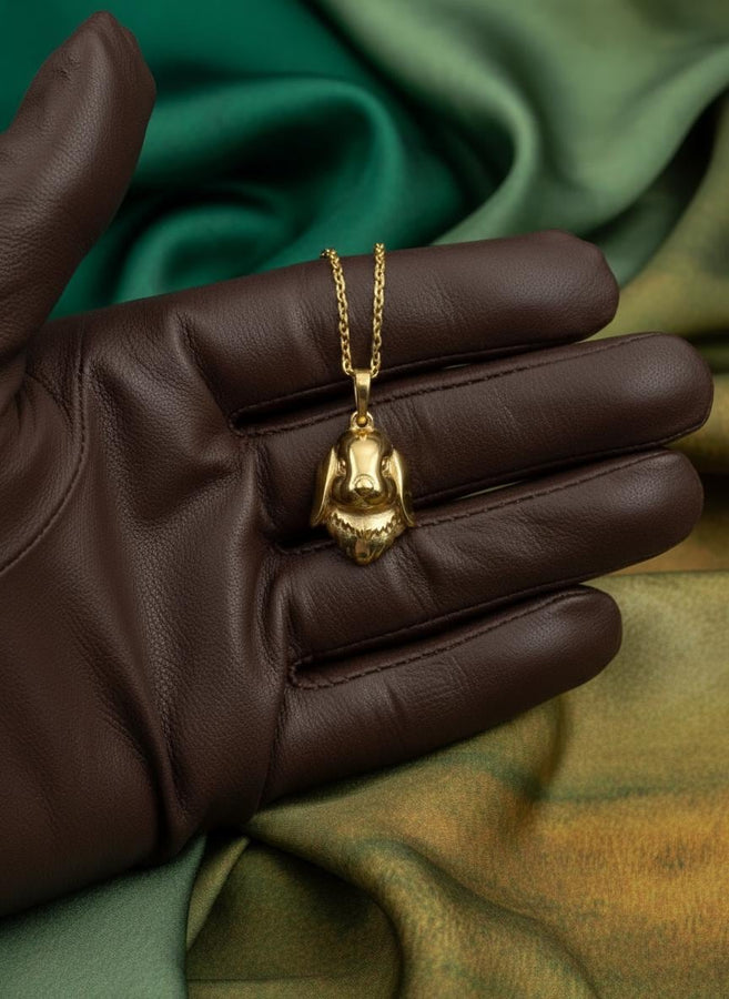 Add a touch of whimsy to your jewelry collection with our adorable Sterling Silver Bunny Pendant! Crafted with precision and attention to detail, this charming pendant features a delightful bunny motif that will capture the hearts of animal lovers and fashion enthusiasts alike. (etsy image id: 7397436045)