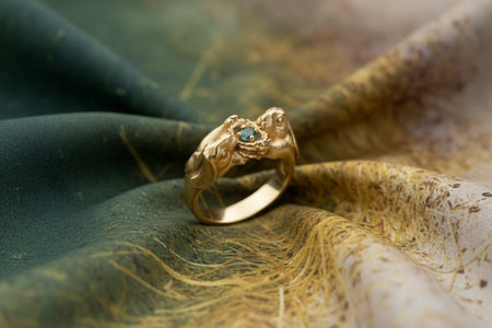 Sterling Silver Hare Ring: Oxidized Handmade Animal Jewelry (etsy image id: 7349771820)