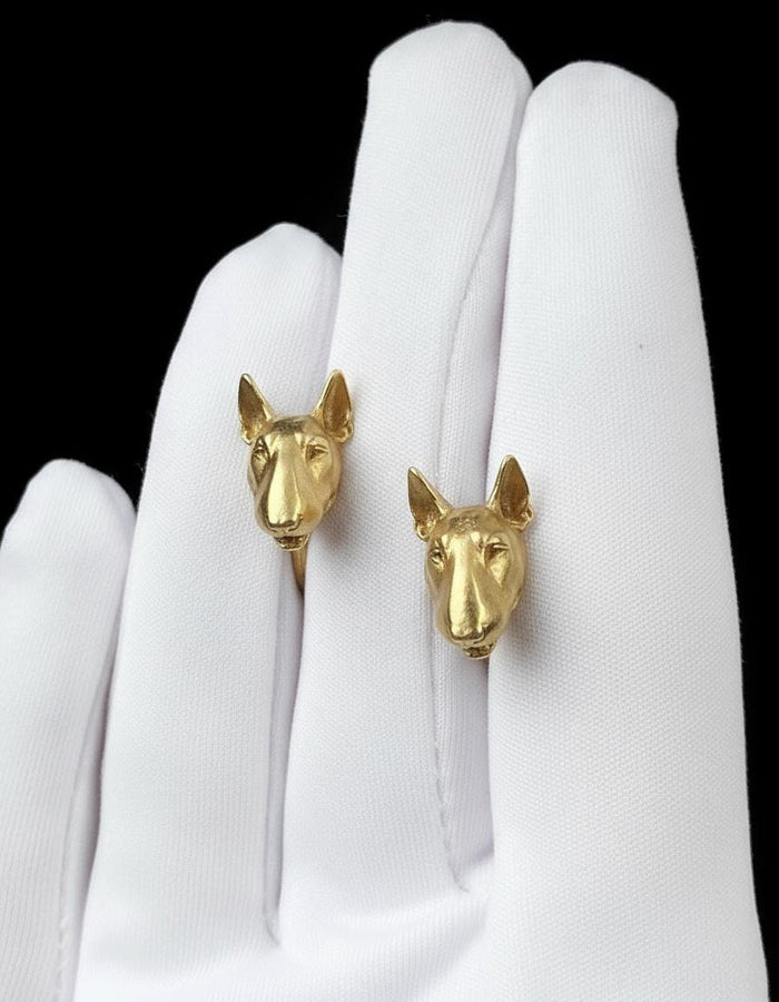 Bull Terrier Silver Earrings – Sterling Dog Head Jewelry | Bold Elegance for Loyal Souls (etsy image id: 5986587210)