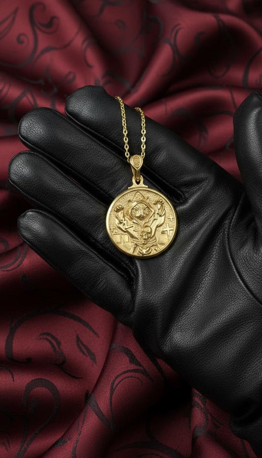Cat Necromancer Silver Pendant – Gothic Sterling Silver Cat Jewelry with Skull and Cross Design | Mystical Pendant for Dark Souls (etsy image id: 7410037069)