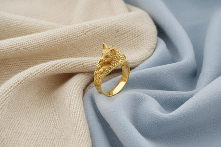 Cat in Blanket Silver Ring – Art Nouveau Sterling Silver Cozy Cat Jewelry | Handmade Gift for Cat Lovers and Dreamers (etsy image id: 7362124570)